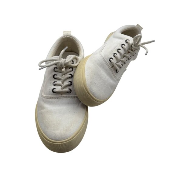 Goodfellow Size 7 Fashion Casual Canvas Lace-Up Sneakers Classic Design - Picture 3 of 11